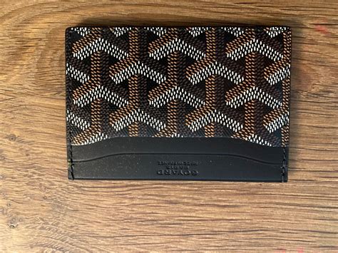 goyard cardholder cost|Goyard saint sulpice card holder.